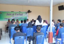 Kapolres Pimpin Jumat Curhat Dengar Keluhan Dari Masyarakat.