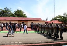 Polres Pasangkayu Gelar Gladi Bersih Sispamkota Kesiapan Pengamanan Pilkada Serentak 2024