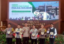 Wakapolres Pasangkayu Jadi Narasumber di Forum Konsultasi Publik Polda Sulbar 2024,