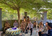 Tingkatkan Keamanan Jelang Pilkada, Kasat Binmas Polres Pasangkayu Sambangi Pos Kamling