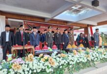 Wakili Kapolres Pasangkayu, Kasat Binmas Hadiri Upacara Peringatan Hari Kesaktian Pancasila