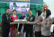 HUT TNI ke-79, Polres Pasangkayu Beri Kejutan Ke Kodim 1427/Pasangkayu.