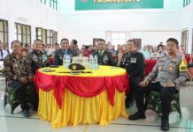 Kapolres Pasangkayu Bersama Forkopimda Hadiri Syukuran HUT TNI KE-79