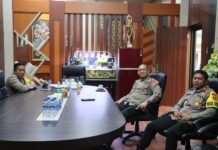 Kapolres Pasangkayu Sambut Langsung Tim Wasops Mantap Praja Marano 2024