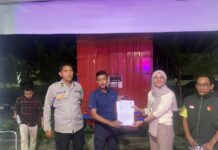 Polres Pasangkayu Kawal Ketat Logistik Pilkada Sampai di Gudang KPU Pasangkayu