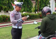 Satlantas Polres Pasangkayu Gelar Razia dalam Rangka Operasi Zebra Marano 2024