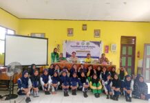 Bhabinkamtibmas Polsek Pasangkayu Sosialisasi Anti Narkoba Kepada Siswa