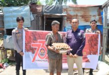 Sambut Hari Jadi Humas Polri Ke-73, Polres Pasangkayu Berikan Bansos Untuk Warga Kurang Mampu