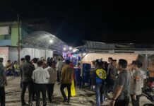 Personel Polres Pasangkayu Bersama Polsek Baras Amankan Kampanye Paslon Bupati dan Wakil Bupati Pasangkayu