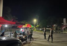 Patroli malam Polres Pasangkayu, Pastikan Situasi Kondusif Jelang Pilkada