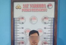 Hendak Kirim Sabu Ke pasangkayu, AF Tertangkap Sat Narkoba Polres Pasangkayu.
