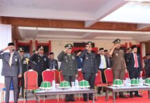 Wakapolres Pasangankayu Menghadiri Upacara Memperingati Hari Pahlawan Ke-79