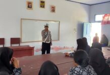 Unit Kamsel Sat Lantas Polres Pasangkayu Laksanakan Sosialisasi di SMK Peduli Bangsa