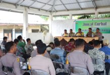 Jumat Curhat, Polres Pasangkayu Ajak Warga Jaga Kamtibmas Jelang Pilkada Serentak 2024