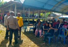 Momen Jum’at Curhat, Kapolres Pasangkayu Ajak Masyarakat Terus Jaga Kamtibmas Pasca Pemungutan Suara