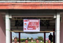 Pamatwil Polda Sulbar Tinjau Distribusi Logistik Pilkada Di Kabupaten Pasangkayu