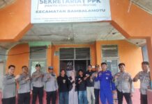 Sinergitas TNI-Polri Amankan Kotak Suara Di PPK Pasangkayu