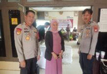 Pamatwil Polsek Sarudu Pantau Giat Rekapitulasi Suara Pilkada tingkat PPK Sarudu