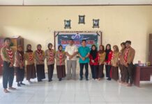 Sat Res Narkoba Polres Pasangkayu Ajak Ambalan Bj. Habibie & Asri Ainun Jadi Duta Anti Narkoba.