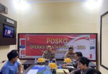Tinjau Pelaksanaan Ops Mantap Praja 2024 Pada Jajaran, Tim Wasops Itwasda Polda Sulbar Lakukan Asistensi di Polres Pasangkayu