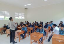 Perduli Keselamatan Berlalu Lintas, Unit Kamsel Sat Lantas Polres Pasangkayu Sosialisasi Kepada Para Siswa