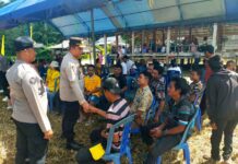 Jumat Curhat, Kapolres Pasangkayu Menekankan Pentingnya Menjaga Situasi Kamtibmas Tetap Kondusif