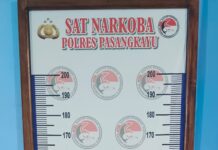 M Tertangkap Sat Narkoba Pasangkayu Setelah Bokul Sabu di Donggala.