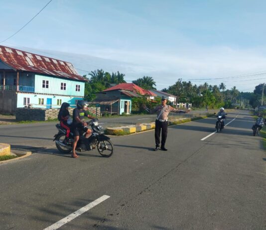 Commander Wish, Salah Satu Rutinitas Satlantas Polres Pasangkayu Setiap Hari