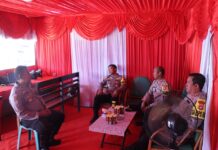 Cek Pos Pam dan Pos Terpadu Kapolres Pasangkayu Jamin Keamanan Natal dan Tahun Baru