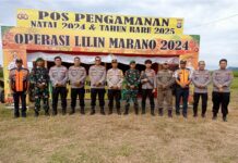 Tim Wasops Itwasda Polda Sulbar Cek Pos Pengamanan Ops Lilin Marano 2024 Polres Pasangkayu