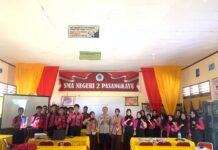 Sat Binmas Polres Pasangkayu Sosialisasi Terkait Kenakalan Remaja dan Bahaya Narkoba Pada Siswa