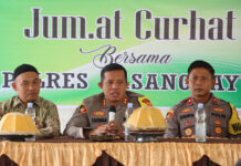 Sharing Informasi, Polres Pasangkayu Jumat Curhat Bersama Masyarakat