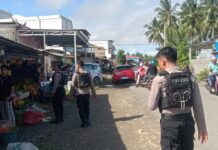 Berikan Rasa Aman di Tengah Masyarakat Sat Samapta Polres Pasangkayu Tingkatkan Patroli Dialogis