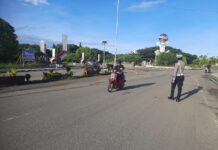 Tertibkan Lalu Lintas Satlantas Polres Pasangkayu Gencarkan Commander Wish Pagi