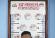 Sat Res Narkoba Polres Pasangkayu Tangkap Warga Donggala Karena Kantongi Sabu.