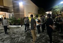 Puluhan Personel Polres Pasangkayu Diturunkan amankan Rapat Pleno Terbuka