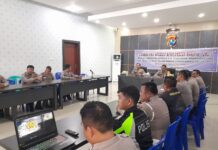 Polres Pasangkayu Gelar Latihan Pra Operasi Keselamatan Marano 2025