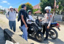 Hari Pertama OPS Keselamatan Marano 2025, Satlantas Polres Pasangkayu Tekan Angka Pelanggaran Lalulintas.