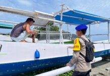 Patroli dan Sambang Sat Polairud Polres Pasangkayu: Pantau Kamtibmas Wilayah Pesisir