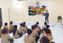 Sat Res Narkoba Polres Pasangkayu Bekali Saka Bhayangkara Tentang Bahaya Narkoba.