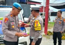 Subsatgas Propam Polres Pasangkayu Lakukan Pengawasan dan Pengamanan Personil dalam Ops Keselamatan Marano 2025,