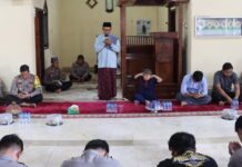 Kapolres Pasangkayu Buka Puasa Bersama Tokoh Agama di Mesjid Assyifa