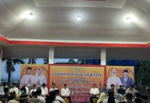 Kapolres Pasangkayu Hadiri Syukuran dan Buka Puasa Bersama di Pendopo Rumah Dinas Bupati