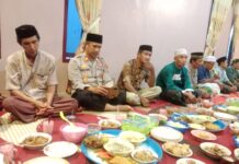 Kapolsek Pasangkayu Buka Puasa Bersama Tokoh Masyarakat dan Pemuda