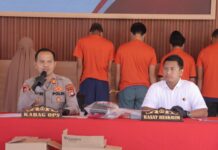 Polres Pasangkayu Gelar Press Release Hasil Operasi Pekat Marano 2025: Ungkap 15 Kasus Dalam 14 Hari