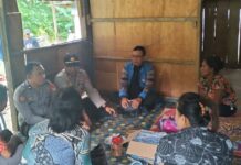 Kapolsek Pasangkayu Melayat ke Rumah Duka, Wujud Empati Polri kepada Masyarakat