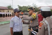 Apel Gelar Pasukan, Polres Pasangkayu Dalam Rangka Operasi Ketupat Marano 2025