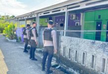 Satgas Preventif Polres Pasangkayu Patroli Ke Perumahan Warga Yang Ditinggal Mudik