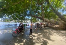 Ciptakan Situasi Kondusif Personel Polsek Pasangkayu Laksanakan Pemantauan Objek Wisata Batu Oge