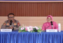 Kapolres Pasangkayu, Pimpin Tatap Muka dan Memberikan Arahan Kepada Bhayangkari Cabang Pasangkayu